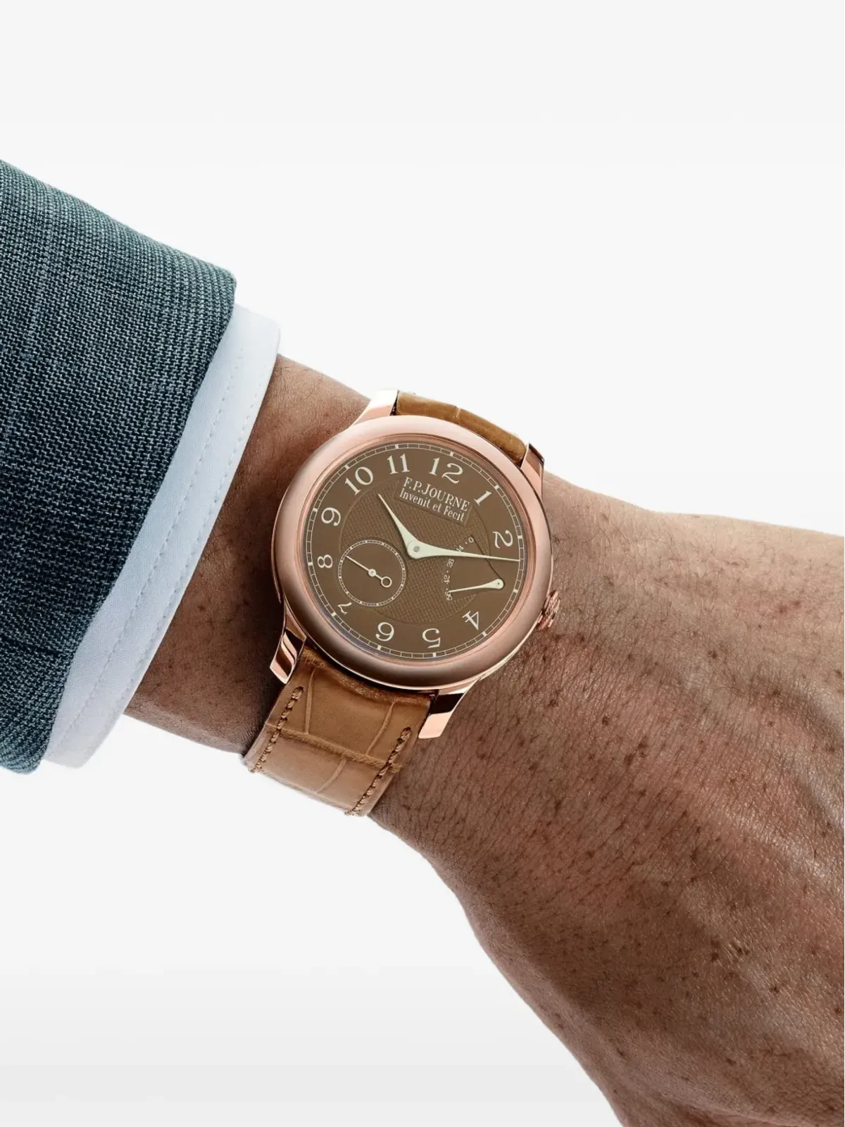 F.P. Journe クロノメートル・スーヴレイン Havana 腕時計 - 画像2