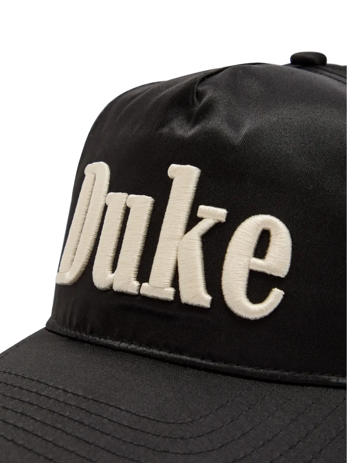 DUKE & DEXTER ロゴ刺繍のサテンキャップ - 画像3