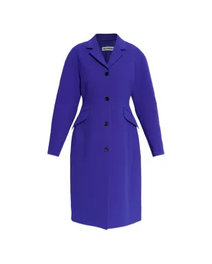 Jil Sander ボタンアップ フェルテッド コート - サムネイル1