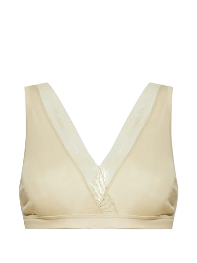 Hanro Hanro レース Vネック ブラの商品画像