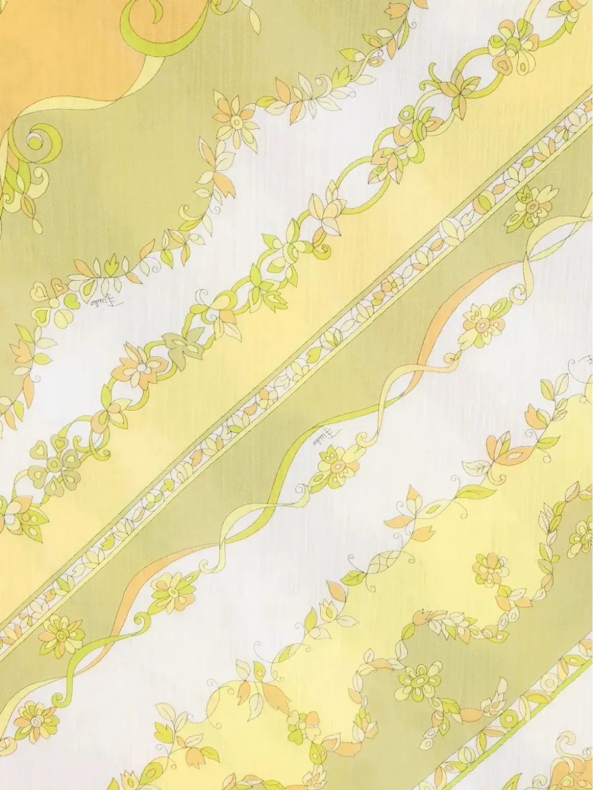 PUCCI Pre-Owned 花柄プリントスカーフ - 画像2