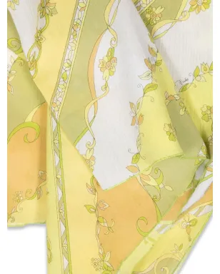 PUCCI Pre-Owned 花柄プリントスカーフ - サムネイル3