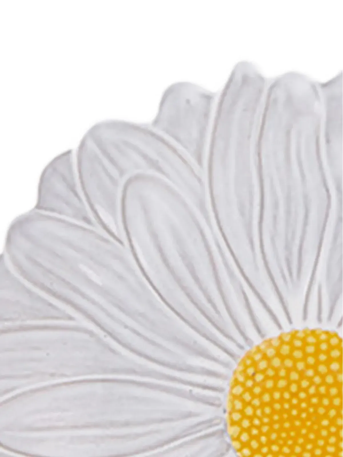 Bordallo Pinheiro Margarida テクスチャード素焼きデザートプレート - White - 画像2