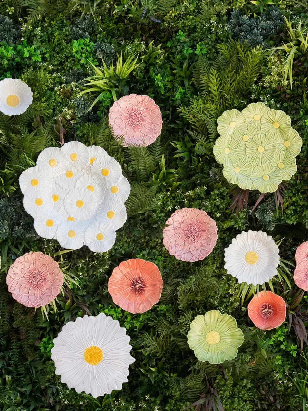 Bordallo Pinheiro Margarida テクスチャード素焼きデザートプレート - White - 画像3