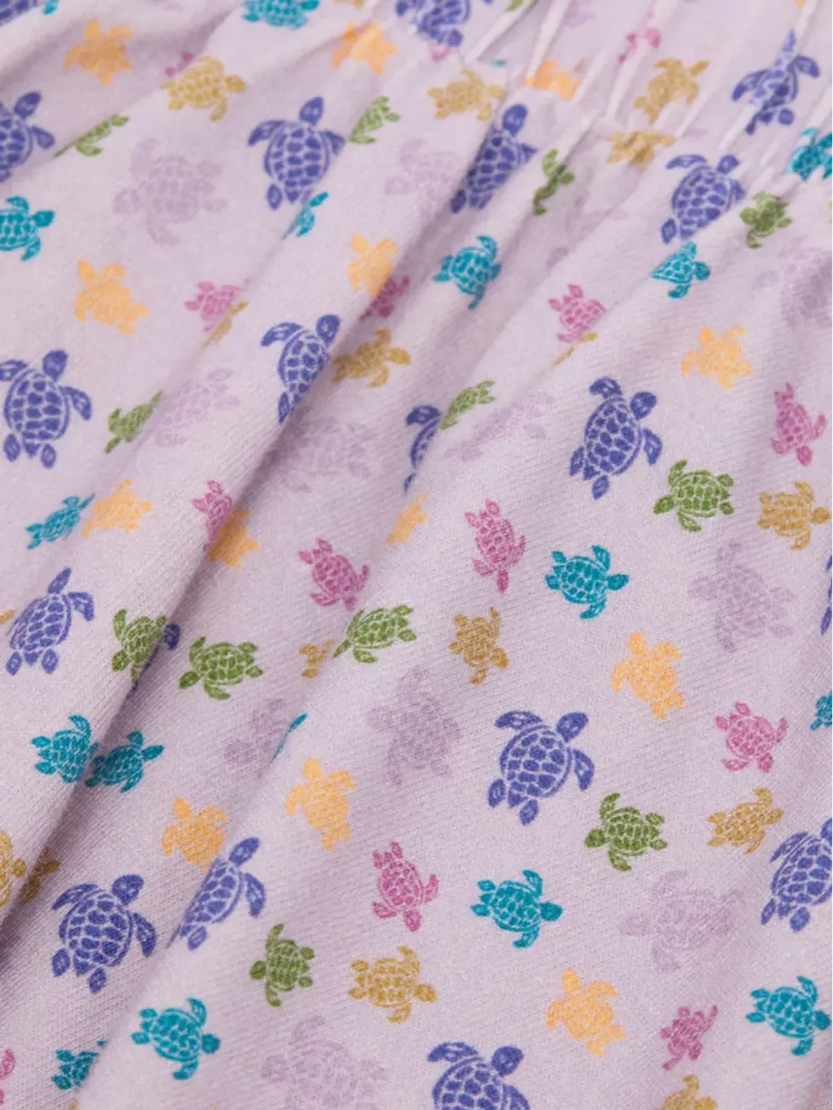 Vilebrequin Kids ウエストゴム付きミディスカート ピンク - 画像3