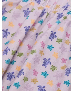 Vilebrequin Kids ウエストゴム付きミディスカート ピンク - サムネイル3