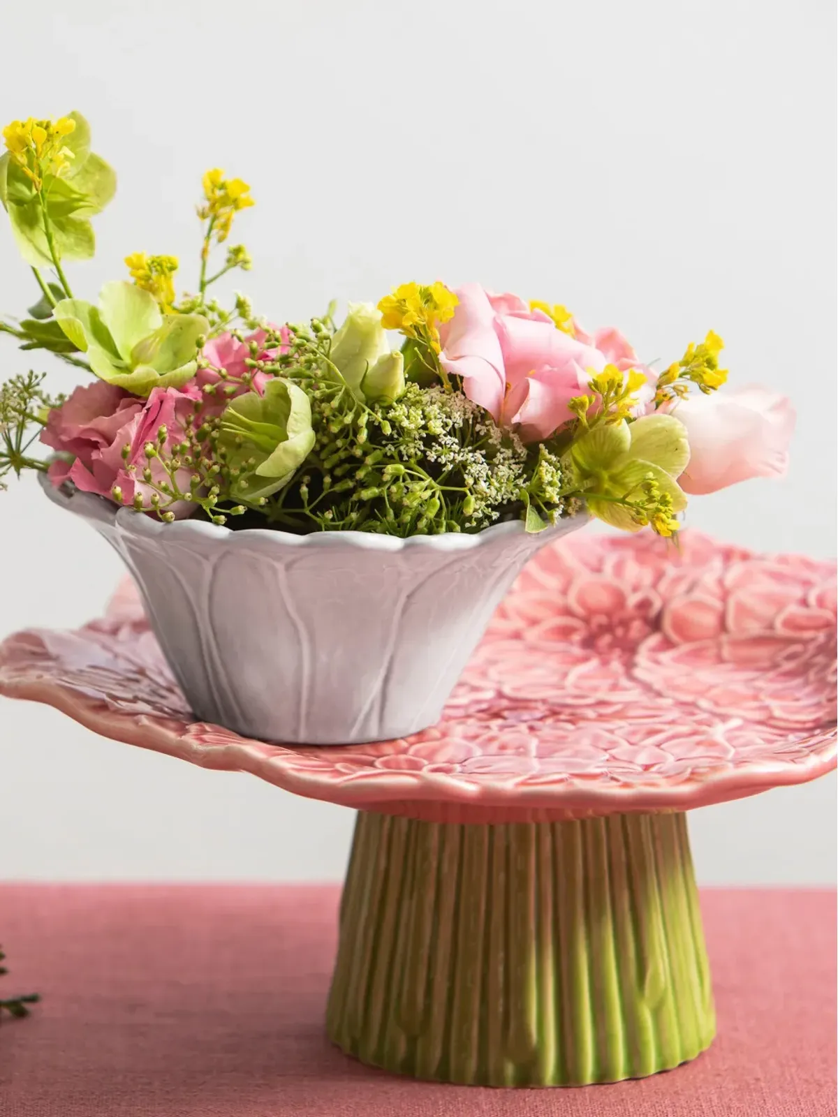 Bordallo Pinheiro Maria Flor Daisies ボウル（4個セット） - White - 画像2
