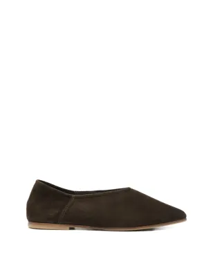 babú Milano ポインテッドトゥ バレエフラット - Brown - サムネイル1