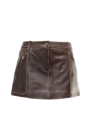 Michael Kors Vintage パネルドポケットミニスカート - サムネイル1