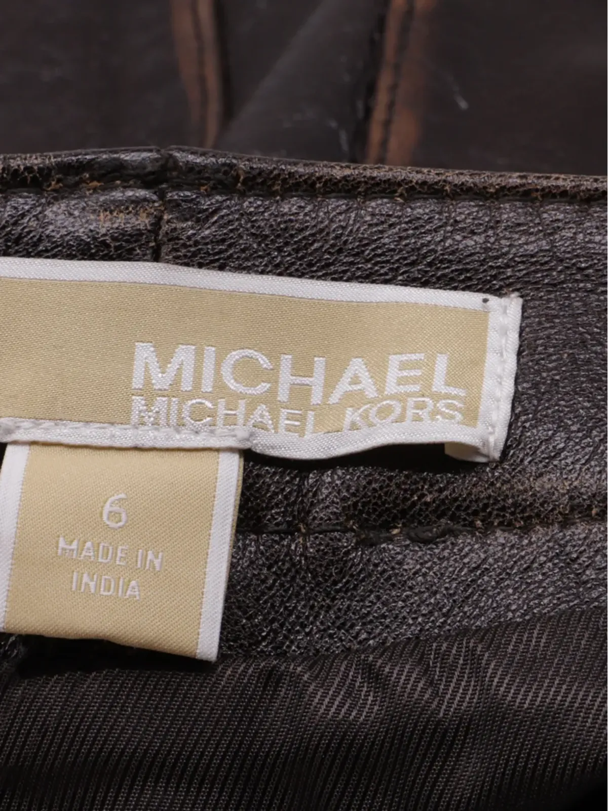 Michael Kors Vintage パネルドポケットミニスカート - 画像4
