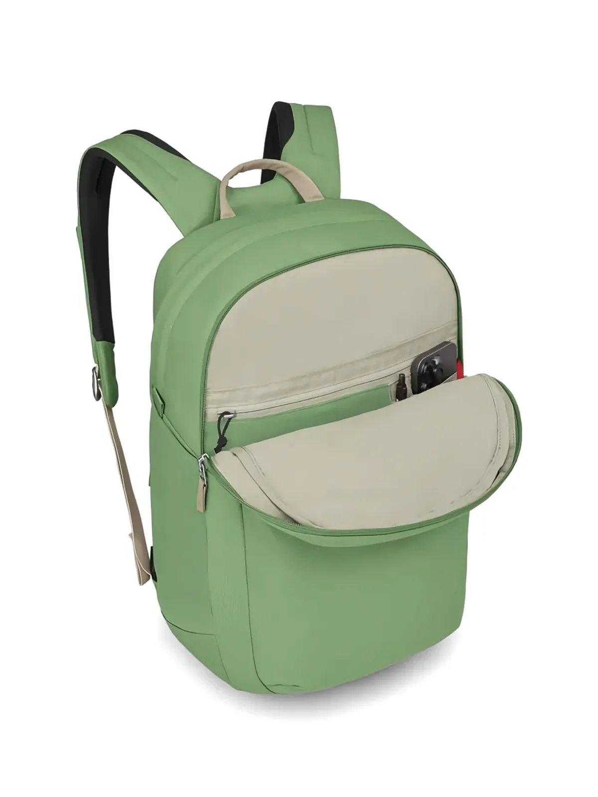 Osprey 調整可能なパッド入りラップトップバックパック - 画像4