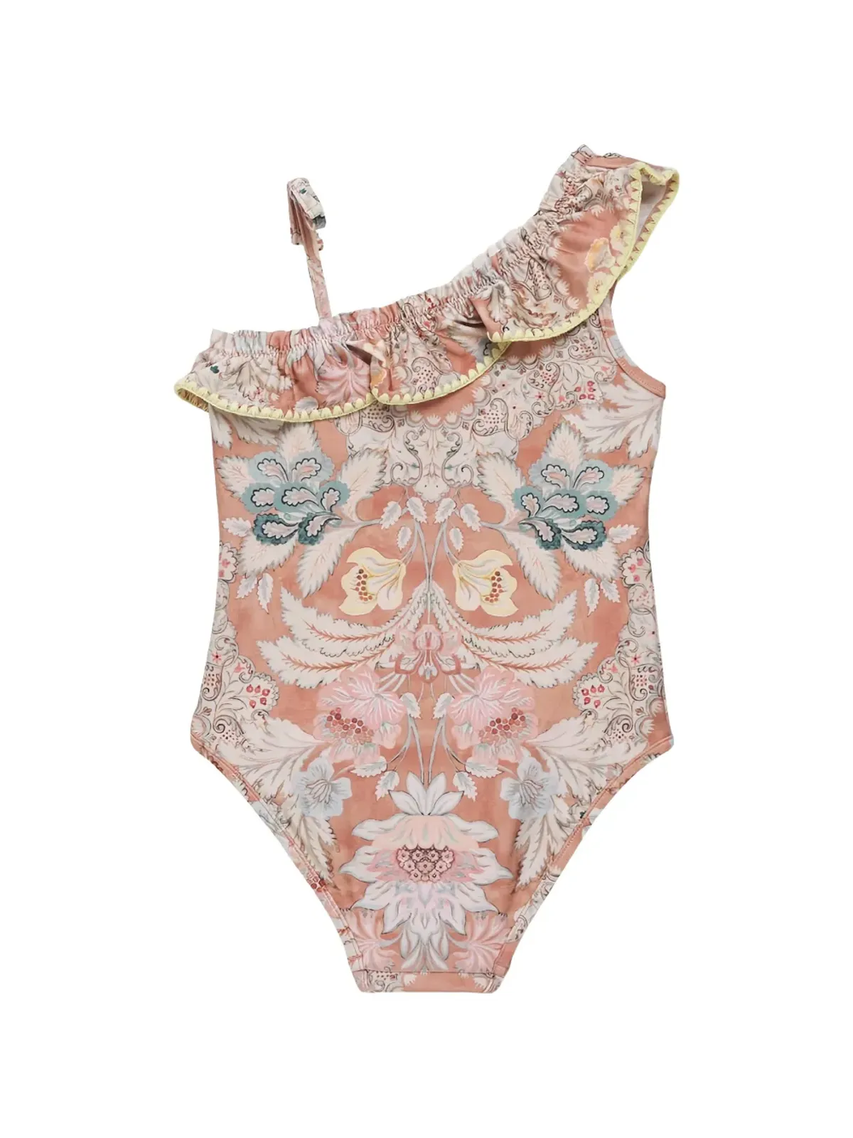 ZIMMERMANN Kids フリル付き花柄ワンピース水着 - 画像2