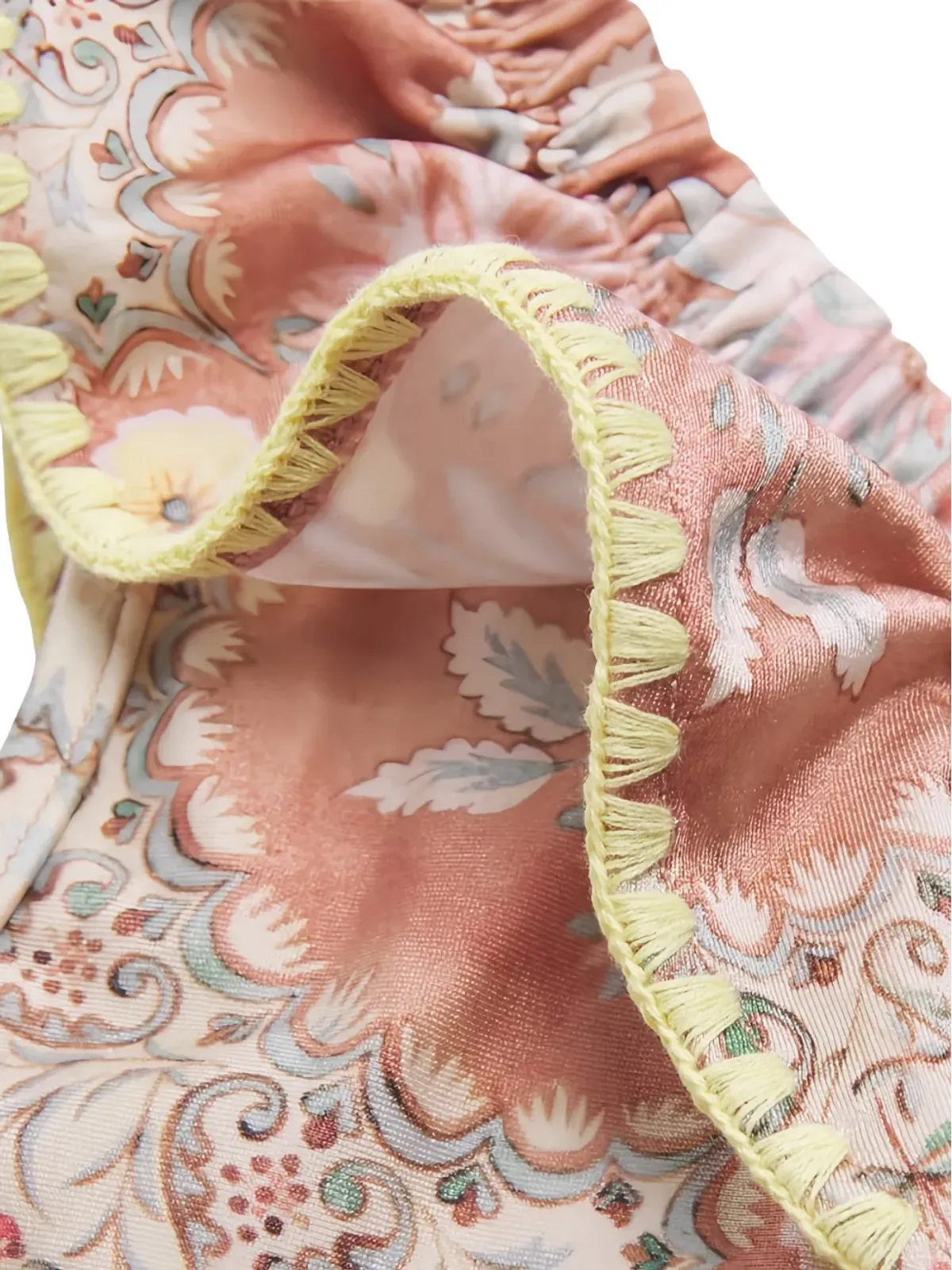 ZIMMERMANN Kids フリル付き花柄ワンピース水着 - 画像3