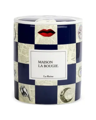 Maison La Bougie チェック柄モチーフキャンドル - サムネイル1