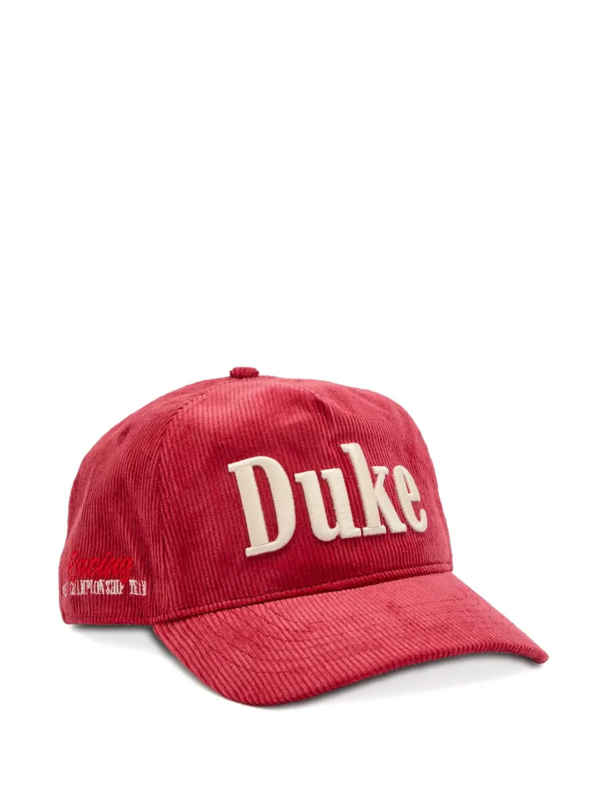 DUKE & DEXTER コーデュロイベースボールキャップ - レッド - 画像1