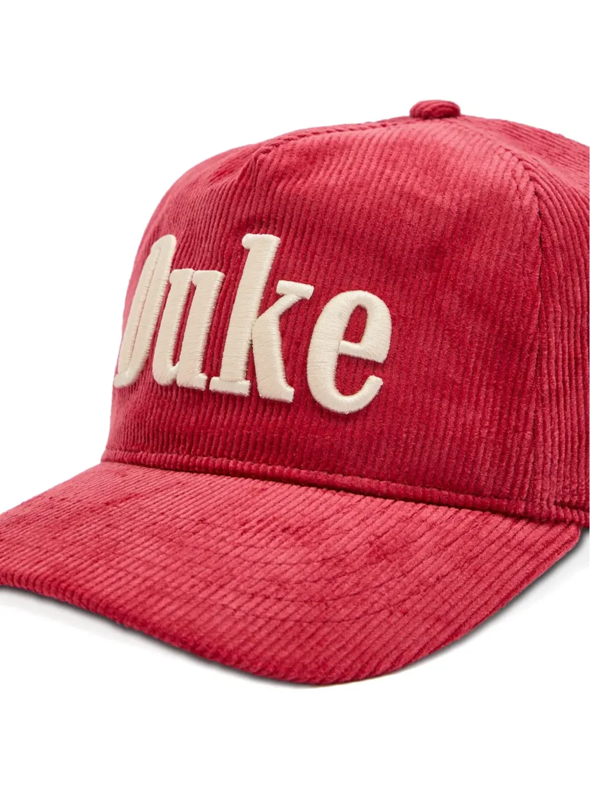 DUKE & DEXTER コーデュロイベースボールキャップ - レッド - 画像3