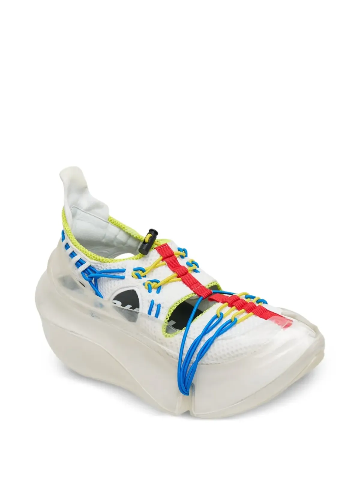 GROUNDS Orca IBM panelled sneakers - White - 画像2
