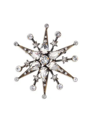 THOT GIOIELLI 星形クリスタルブローチ - サムネイル2