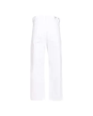AGOLDE ミッドライズストレートレッグデニムジーンズ - White - サムネイル2