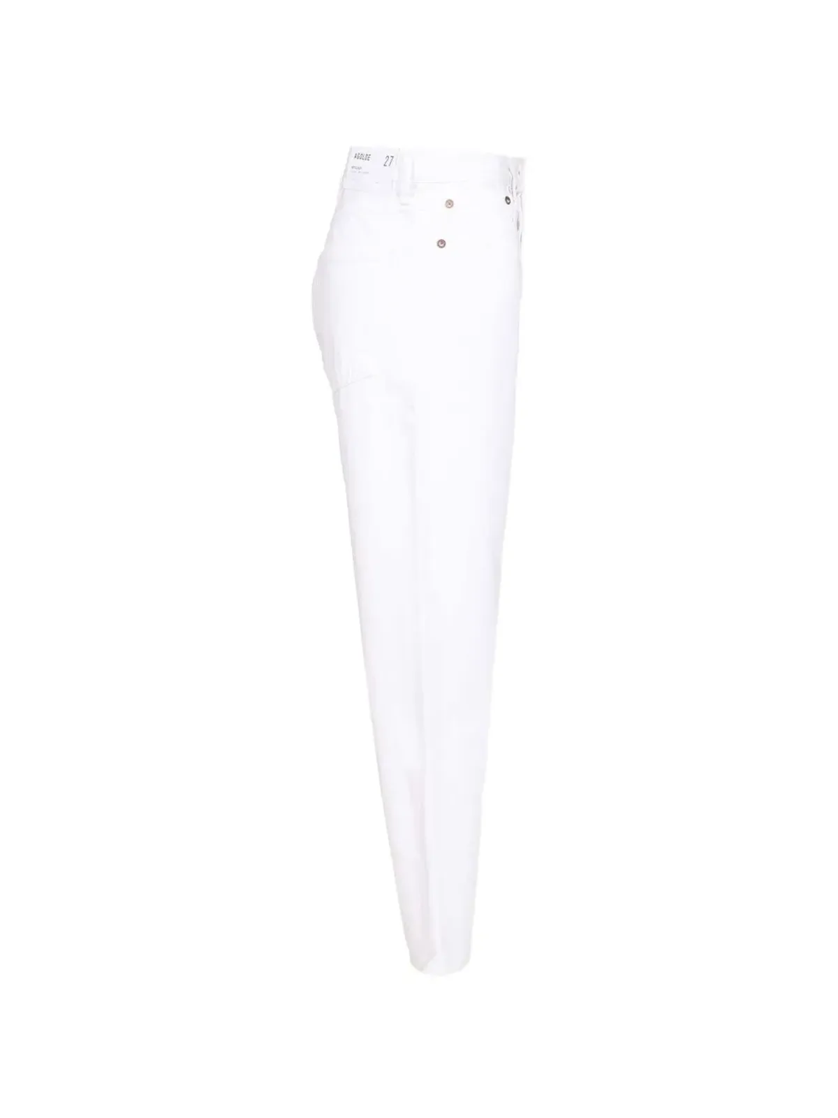 AGOLDE ミッドライズストレートレッグデニムジーンズ - White - 画像3