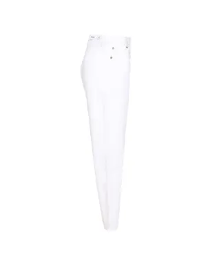 AGOLDE ミッドライズストレートレッグデニムジーンズ - White - サムネイル3
