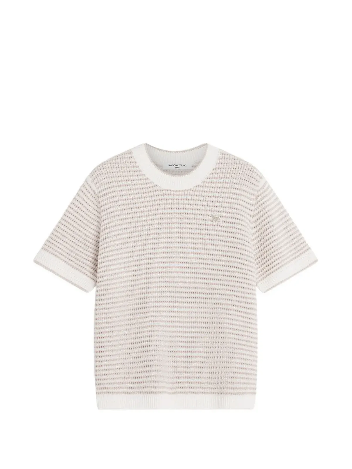 Maison Kitsuné ベビー・フォックス ラウンドネック セーター - 画像1