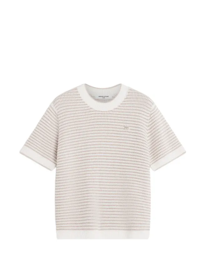 Maison Kitsuné Maison Kitsuné ベビー・フォックス ラウンドネック セーターの商品画像