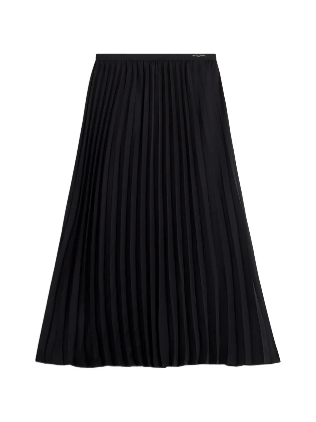 Maison Kitsuné pleated skirt - Black - 画像1