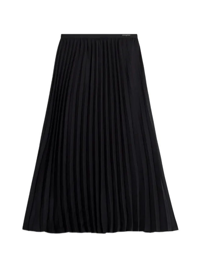 Maison Kitsuné Maison Kitsuné pleated skirt - Blackの商品画像