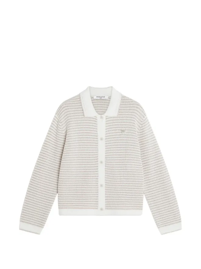 Maison Kitsuné Maison Kitsuné ベビー・フォックス ボタン付きカーディガンの商品画像