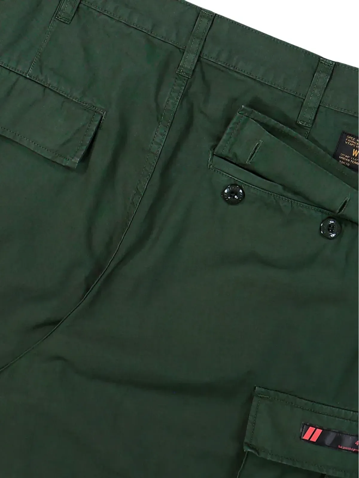 WTAPS Ripstop pocket trousers - Green - 画像5