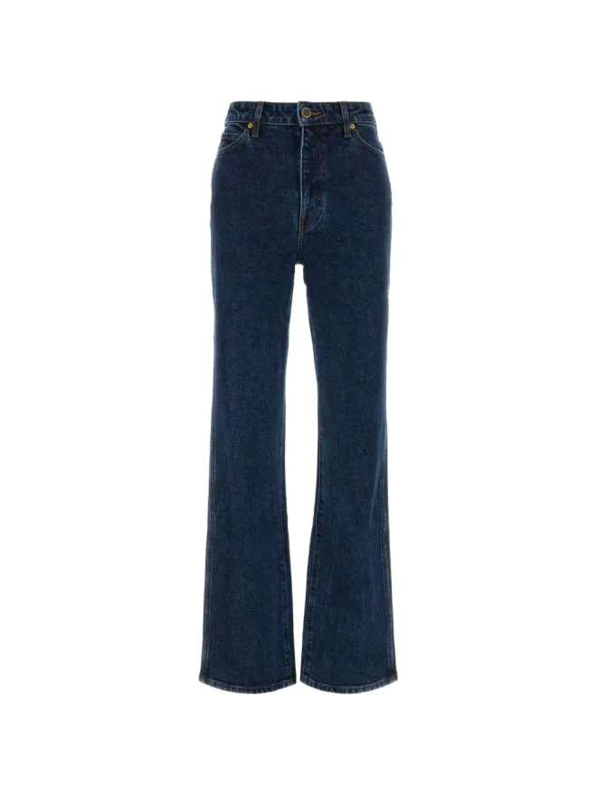 KHAITE KHAITE Danielle denim jeans - Blueの商品画像