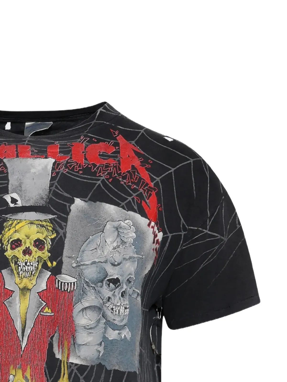EARTHLING VIP Metallica グラフィックプリントTシャツ ブラック - 画像2