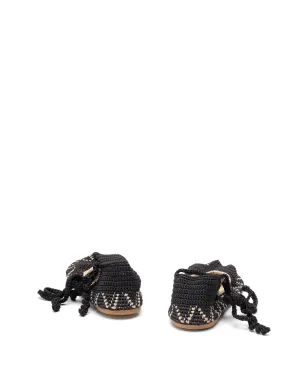 KASHURA High crochet ballet flats - Black - サムネイル2