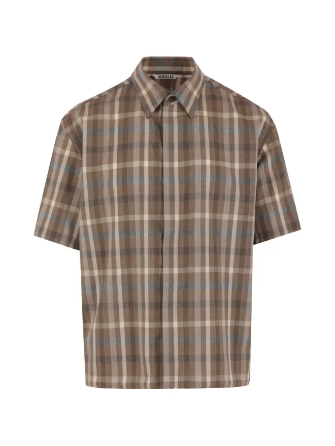 AURALEE Auralee チェック柄シャツの商品画像