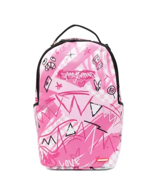 Sprayground Broken Hearts Club グラフィックプリントバックパック - サムネイル1