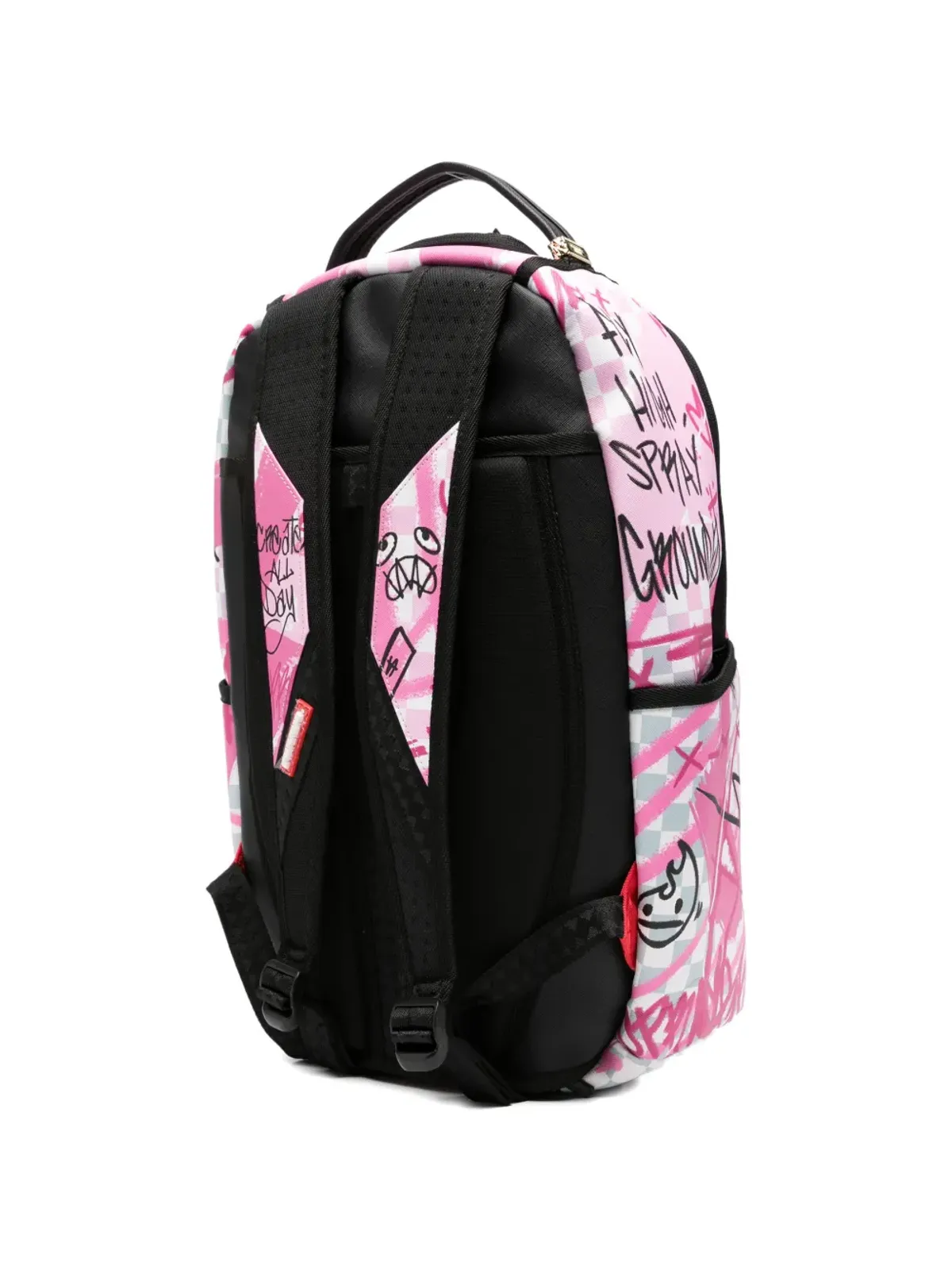 Sprayground Broken Hearts Club グラフィックプリントバックパック - 画像3