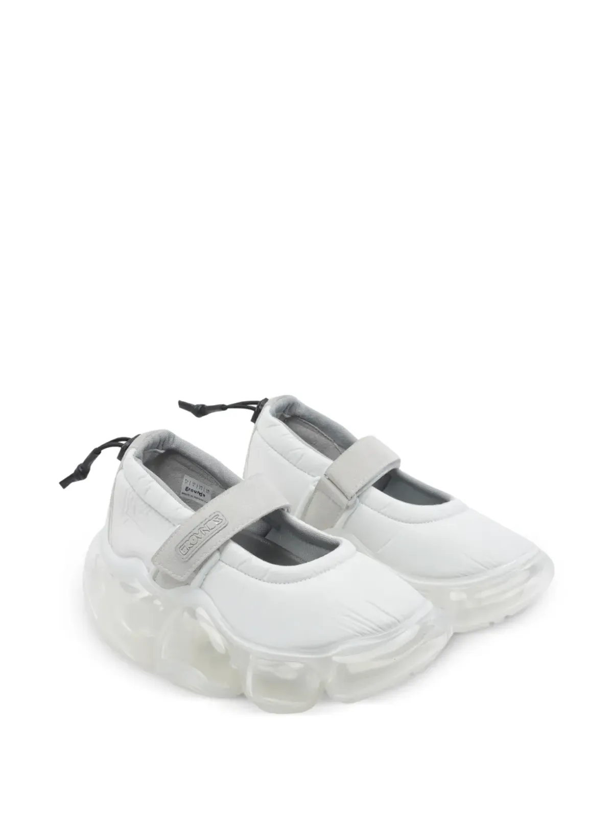 GROUNDS Moopie round-toe sneakers - 画像2