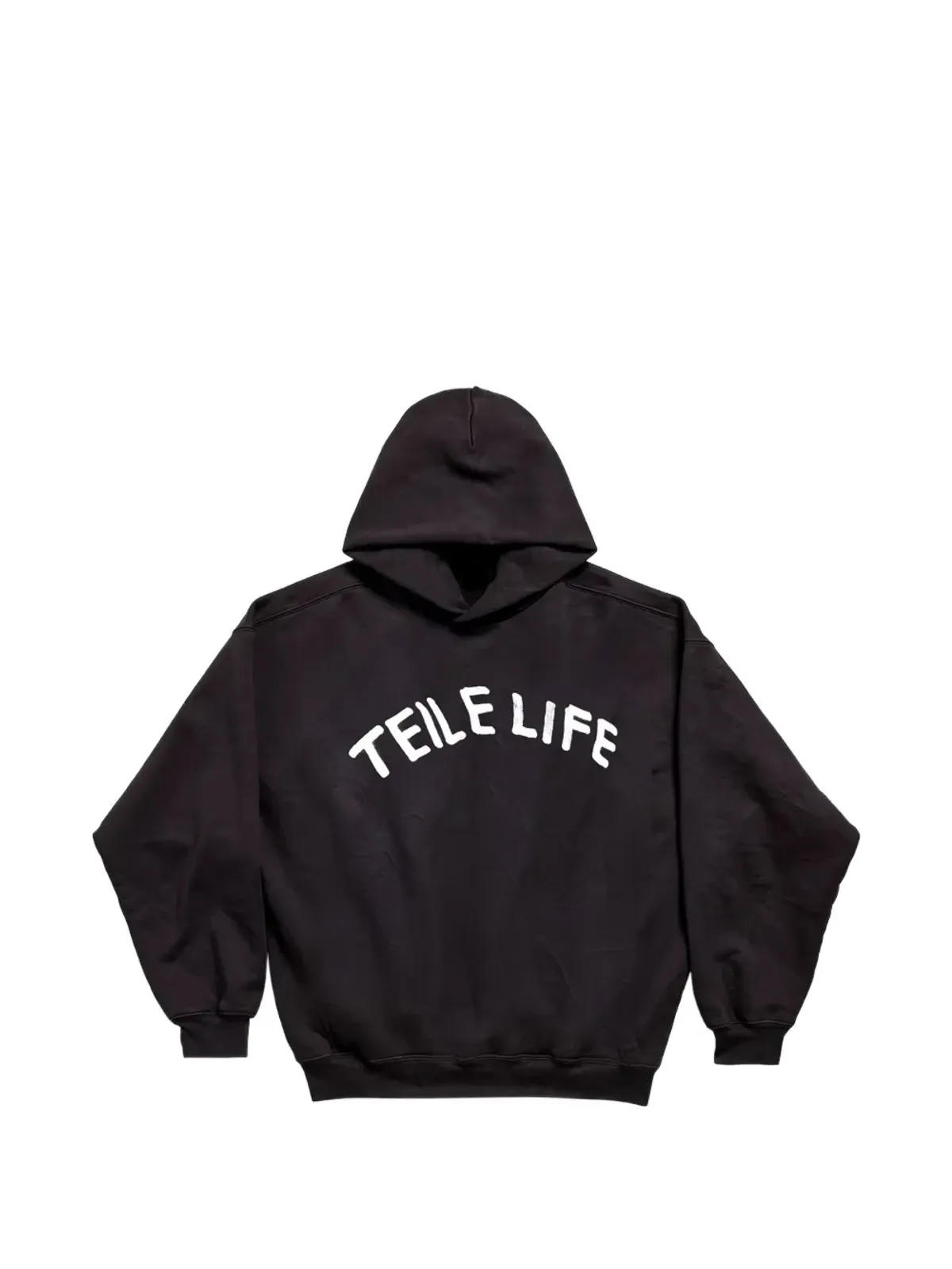 Teile 長袖フーディー - ブラック - 画像1