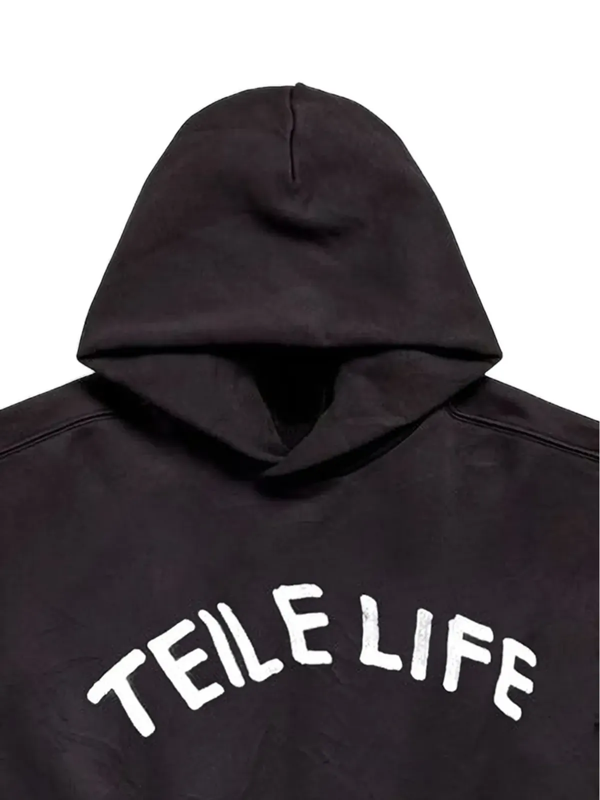 Teile 長袖フーディー - ブラック - 画像2