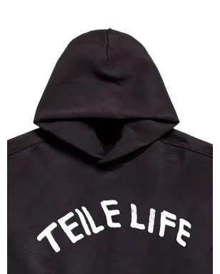 Teile 長袖フーディー - ブラック - サムネイル2