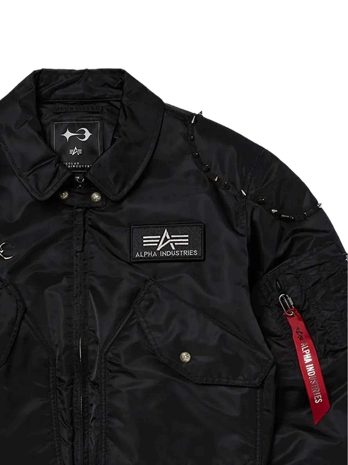 THUG CLUB x Alpha Industries フラップポケット付きボンバージャケット - 画像2