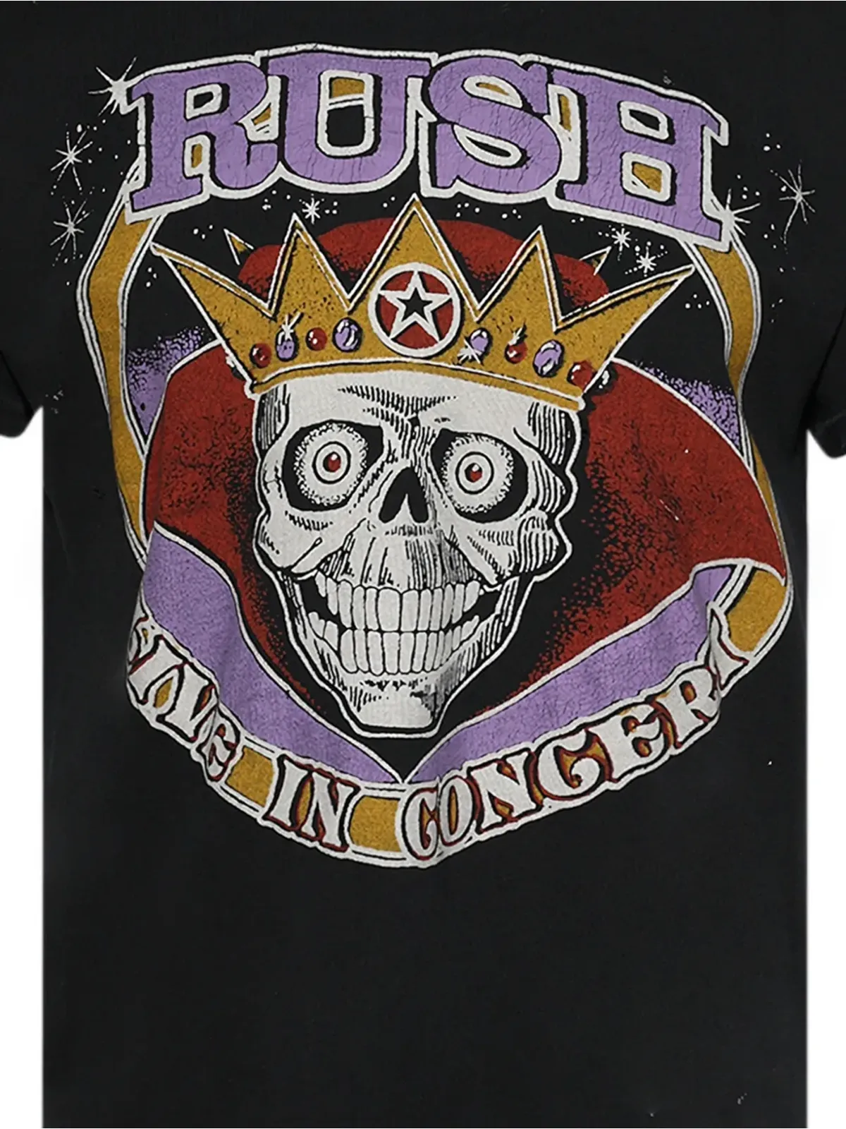MadeWorn Rush Skull グラフィックTシャツ - ブラック - 画像2