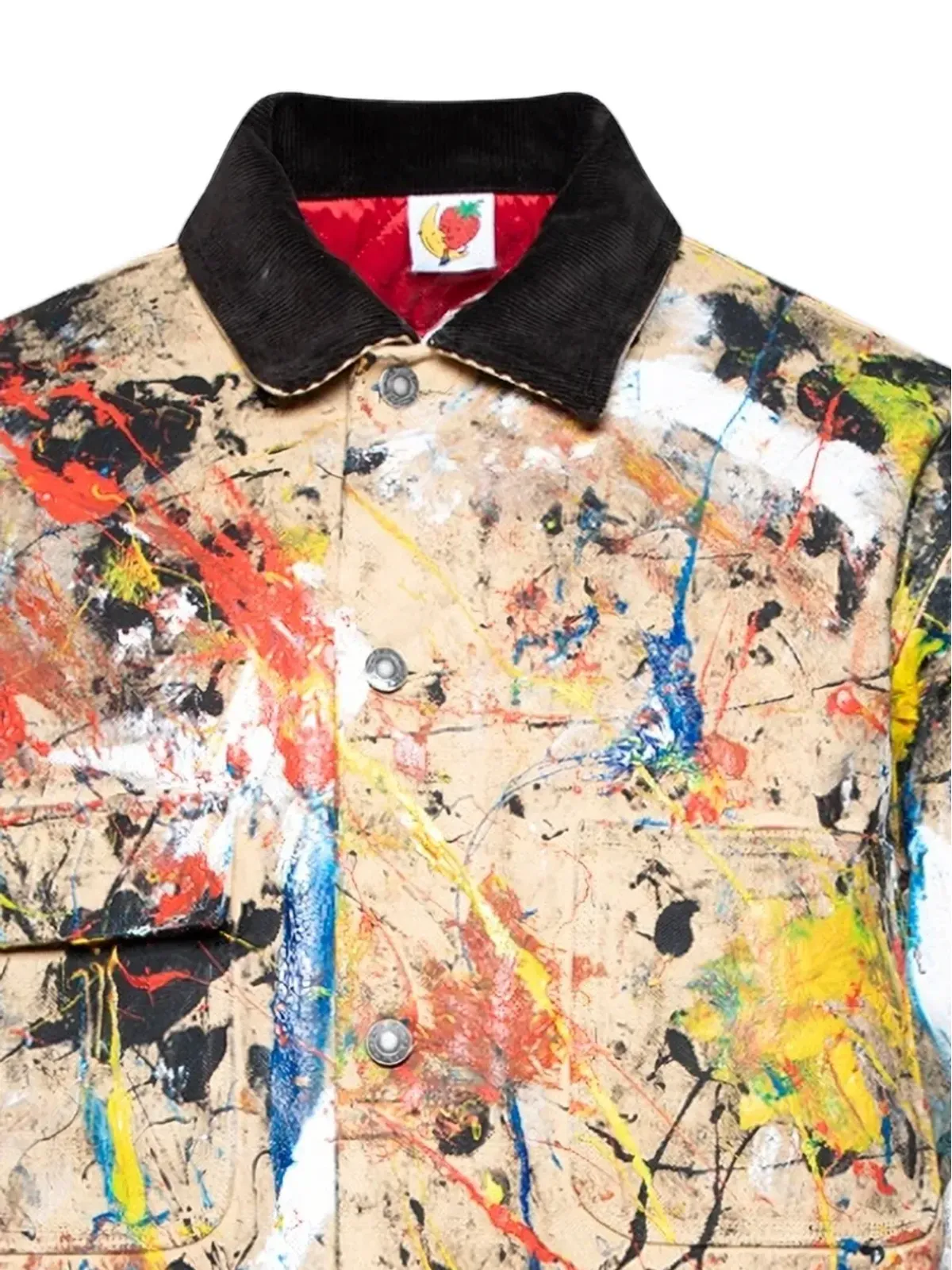 Sky High Farm ハンドペイント キャンバス チョアコート - 画像2