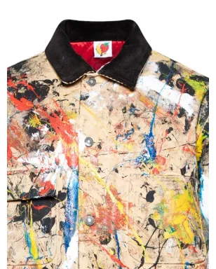 Sky High Farm ハンドペイント キャンバス チョアコート - サムネイル2