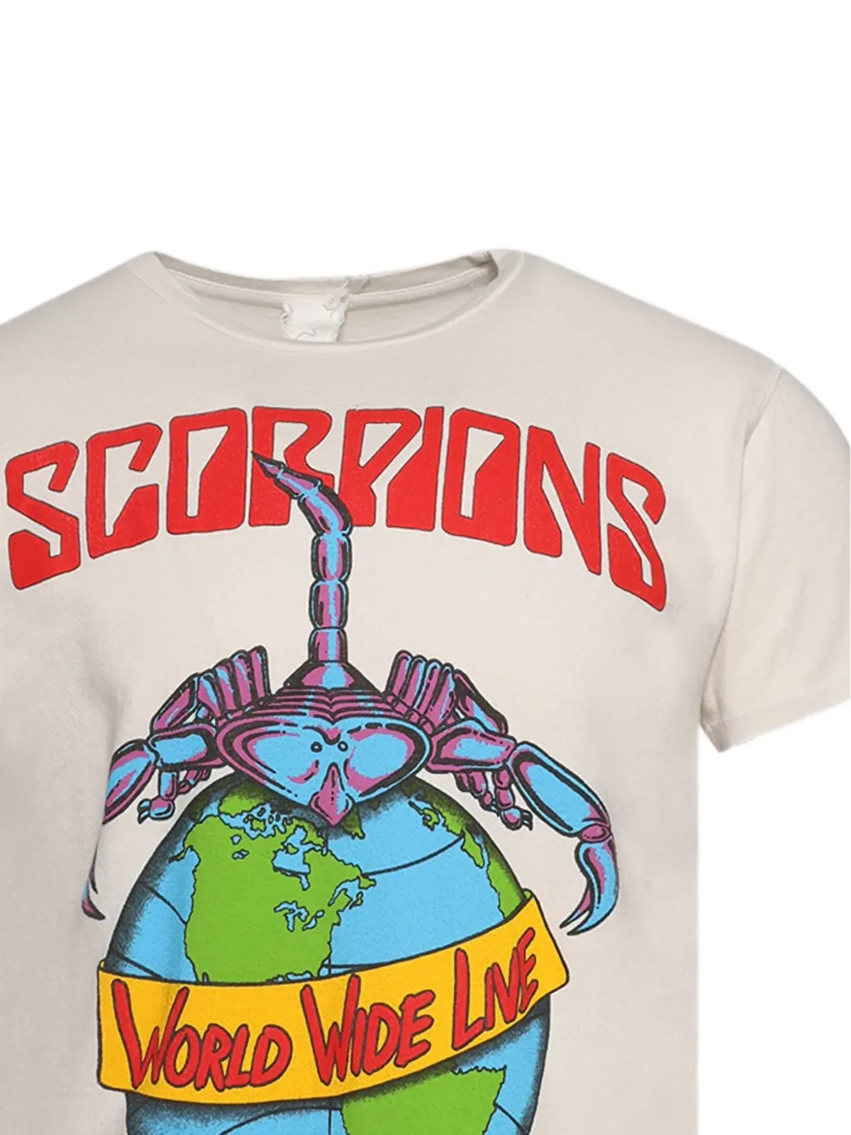 MadeWorn Scorpions 半袖Tシャツ - Neutrals - 画像2