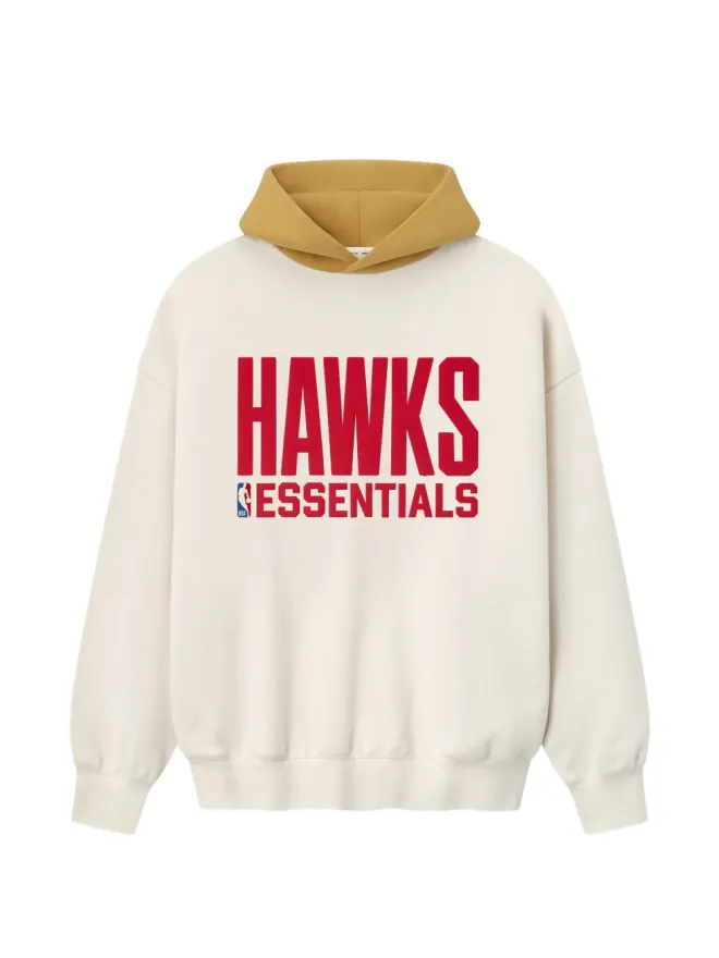 Fear of God ESSENTIALS FEAR OF GOD ESSENTIALS Hawks hoodie - Neutralsの商品画像