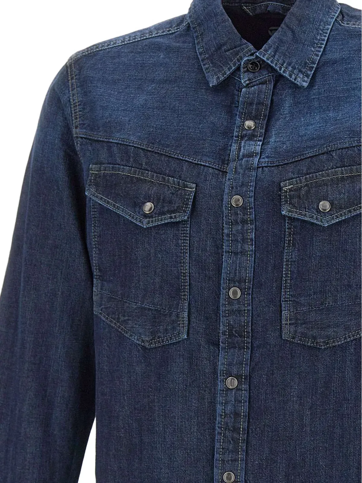G-Star RAW ダコタ ロゴパッチ シャツ - 画像5