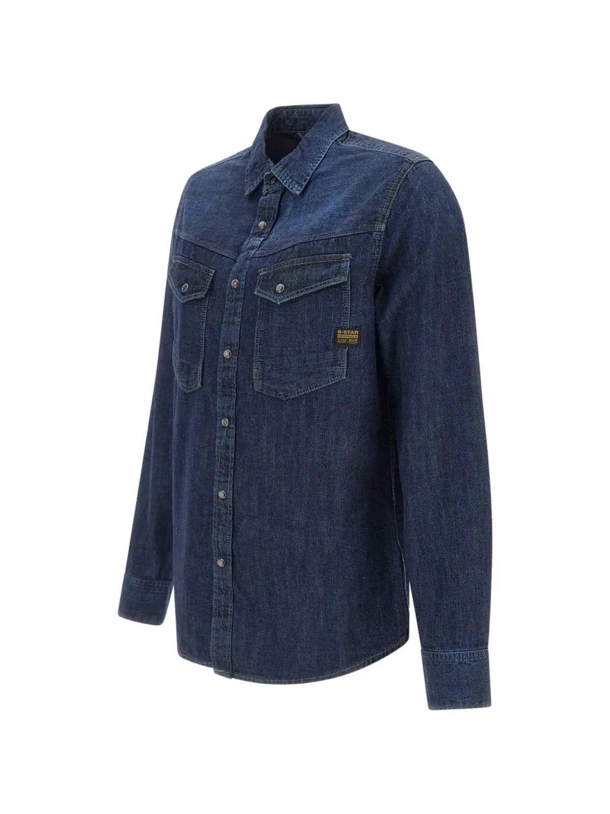 G-Star RAW ダコタ ロゴパッチ シャツ - 画像3