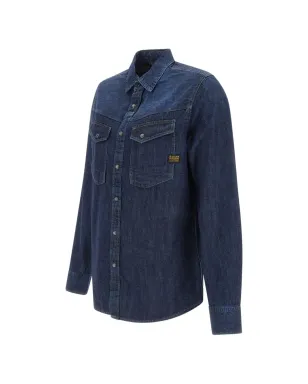 G-Star RAW ダコタ ロゴパッチ シャツ - サムネイル3